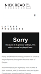 Mobile Screenshot of nickread.net